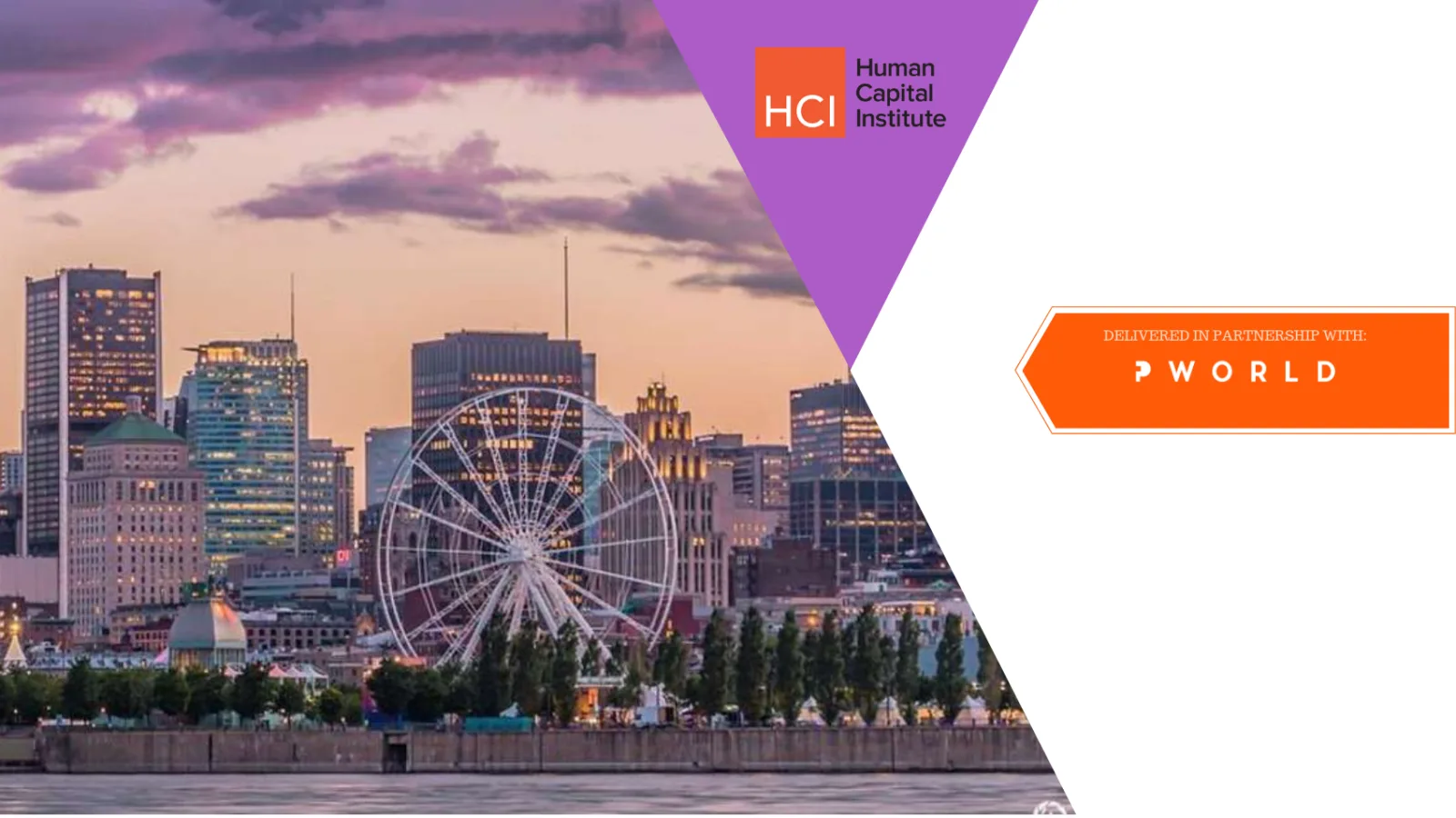 Strategic Workforce Planning Certification Program Montreal