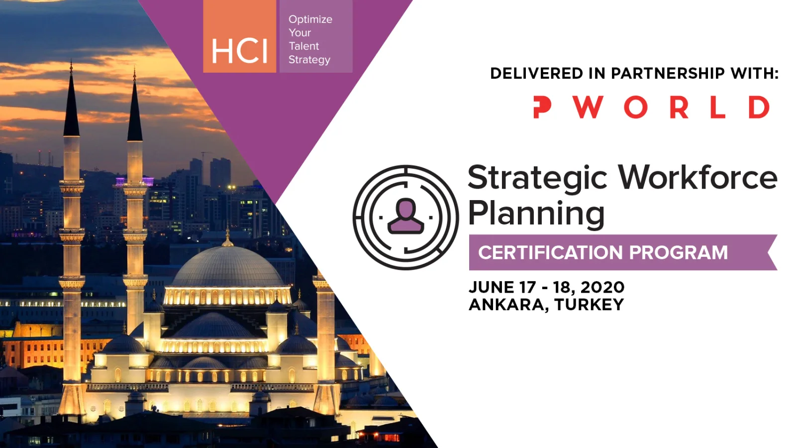 Strategic Workforce Planning Certification Program Ankara