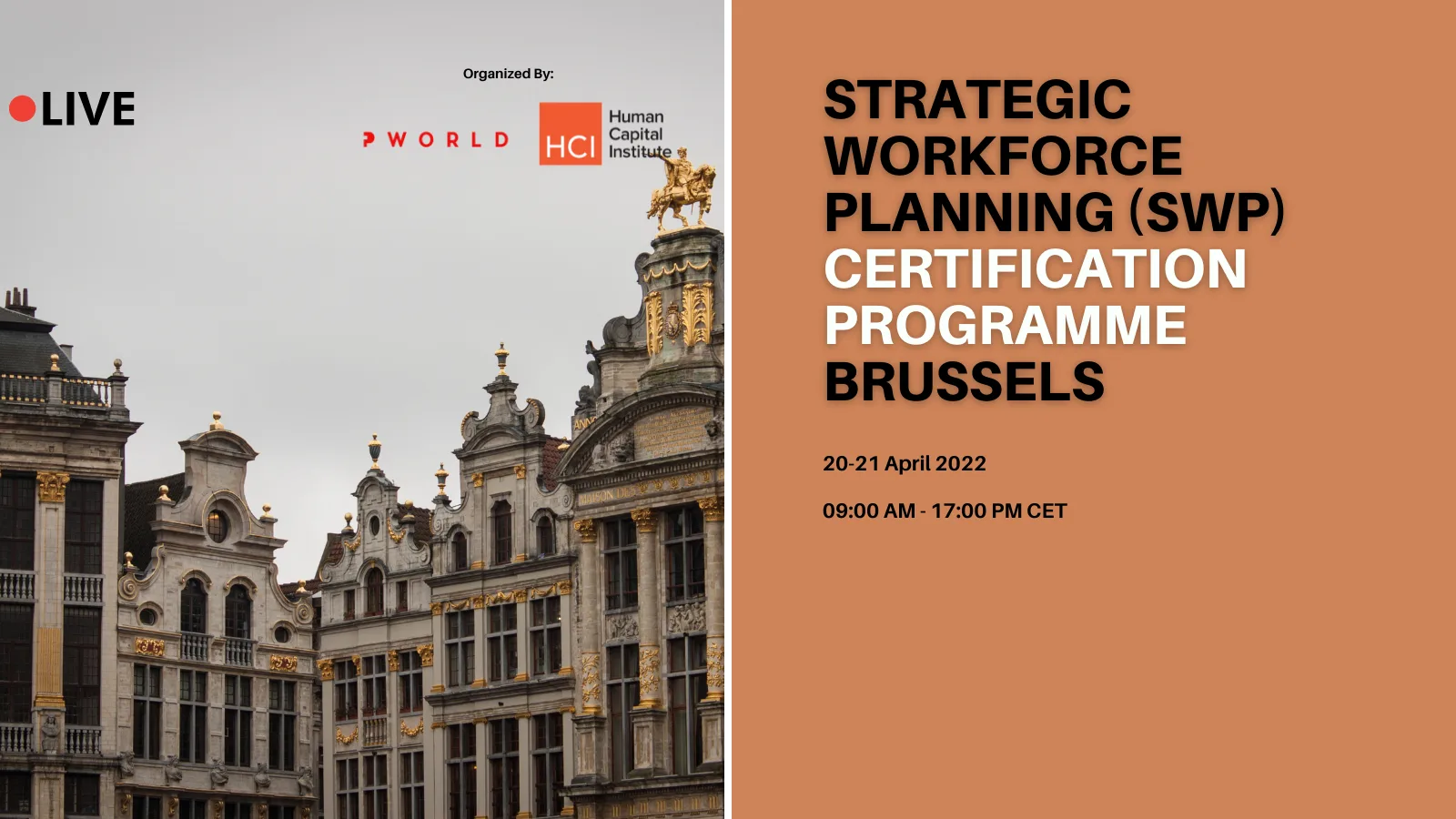 Strategic Workforce Planning Certification Program (SWP) Brussels