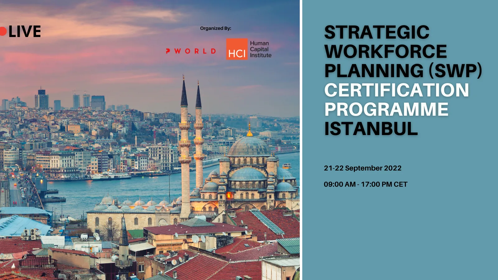 Strategic Workforce Planning Certification Program (SWP) Istanbul