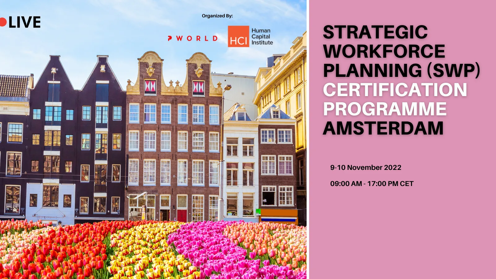 Strategic Workforce Planning Certification Program (SWP) Amsterdam