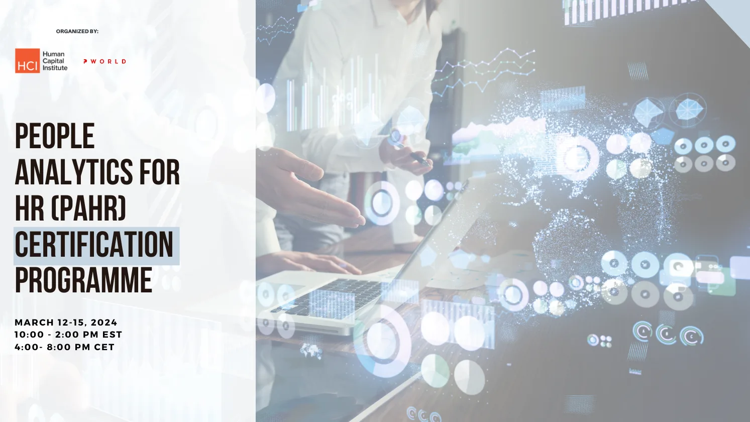 People Analytics for HR (PAHR) Certification March 2024