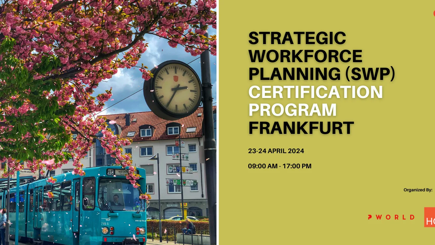 Strategic Workforce Planning Certification Program Frankfurt 2024
