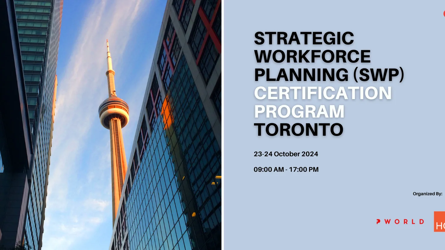 Strategic Workforce Planning Certification Program Toronto October 2024