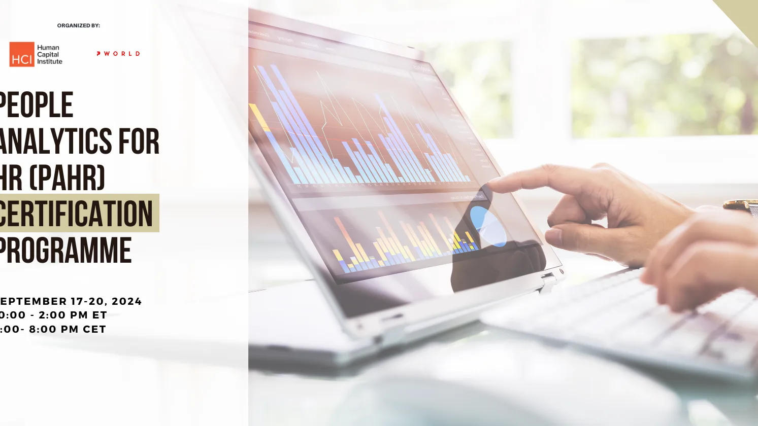 People Analytics for HR (PAHR) Certification September 2024