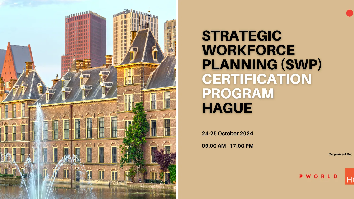 Strategic Workforce Planning Certification Program Hague 2024