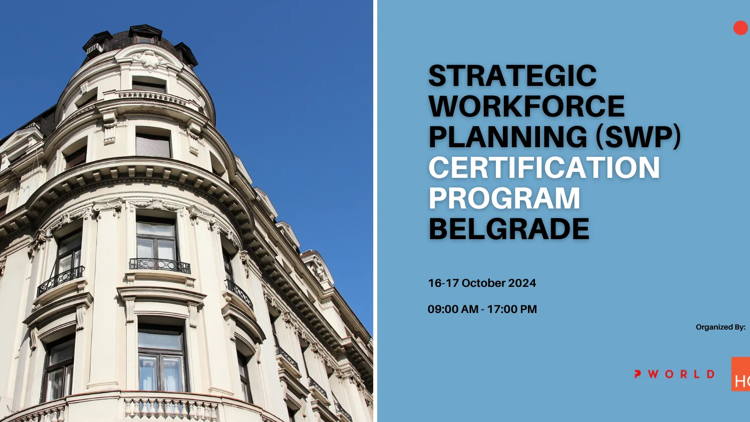 Strategic Workforce Planning Certification Program Belgrade 2024