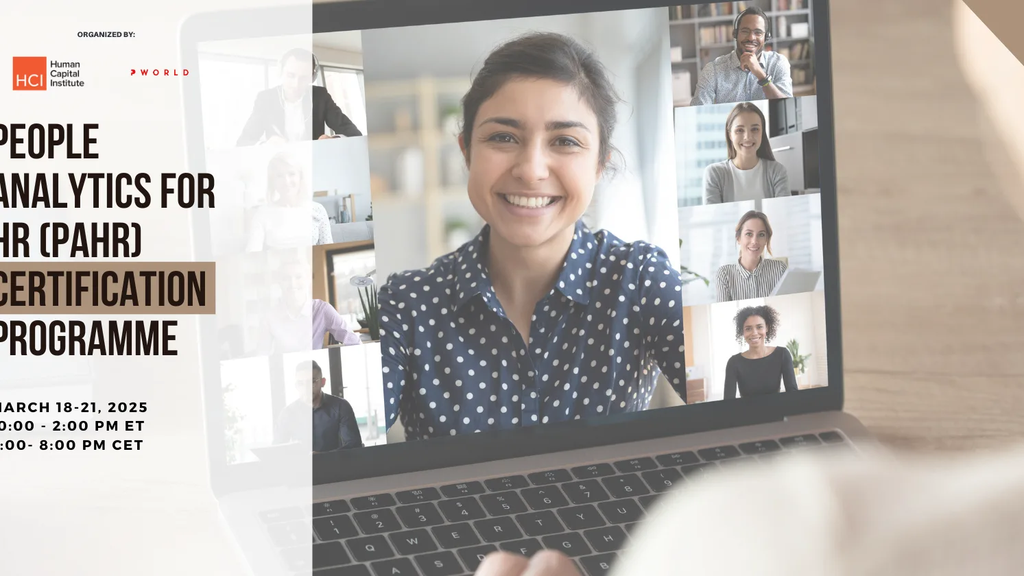 People Analytics for HR (PAHR) Certification March 2025