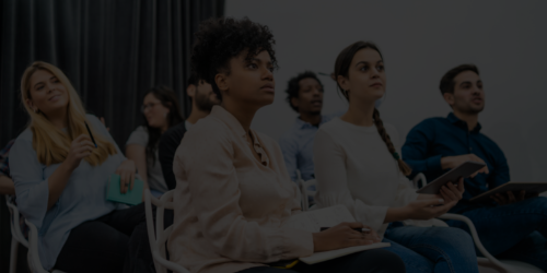 Team members in a workshop